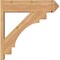 Ekena Millwork Merced Smooth Arts and Crafts Outlooker, Western Red Cedar, 7 1/2"W x 28"D x 28"H OUT08X28X28MRC03SWR - alternate 4